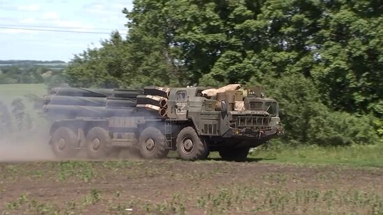 Ukraine Russia Military Operation Missile Strike