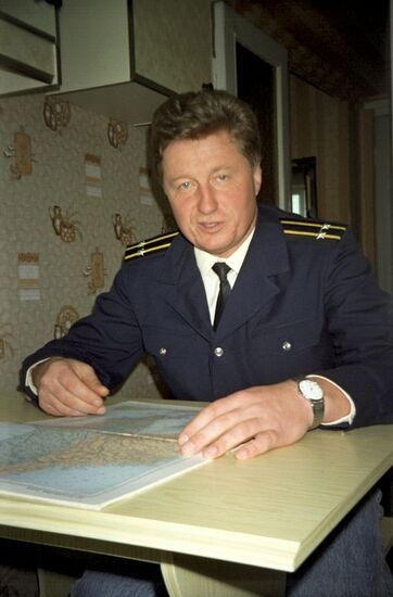 Captain 2nd rank Vasily Besedin