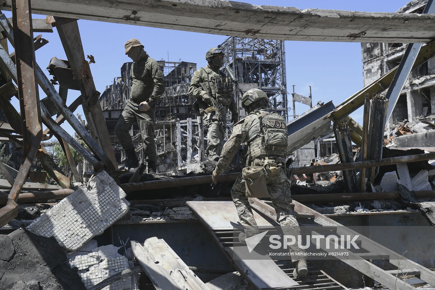 DPR Russia Ukraine Military Operation Azovstal