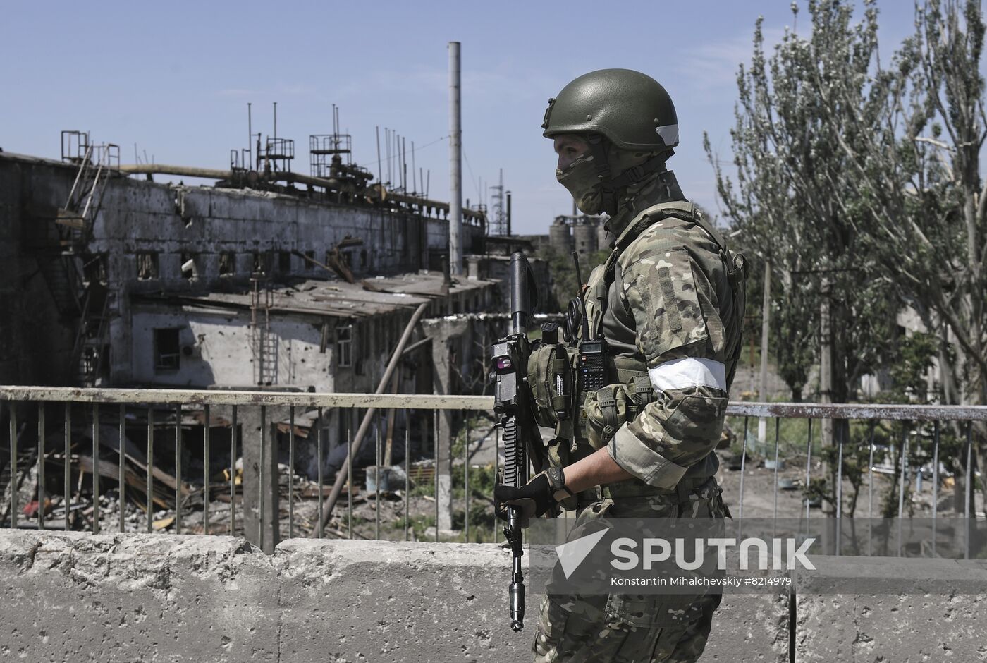 DPR Russia Ukraine Military Operation Azovstal