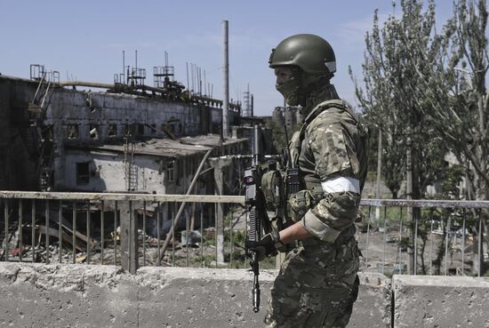 DPR Russia Ukraine Military Operation Azovstal