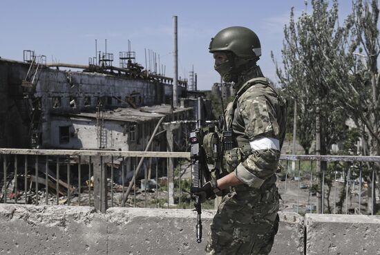 DPR Russia Ukraine Military Operation Azovstal