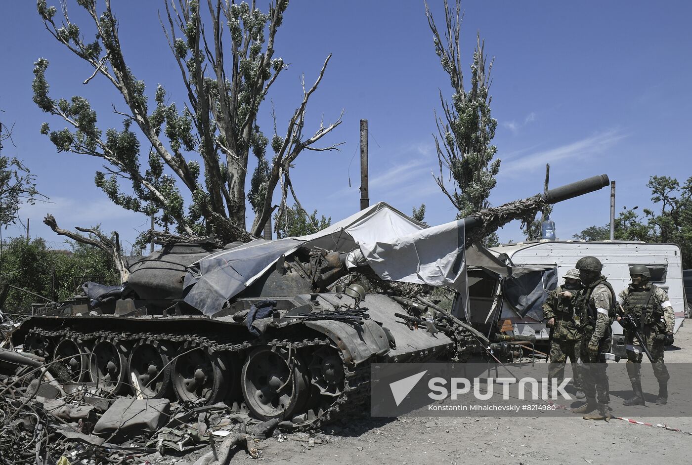DPR Russia Ukraine Military Operation Azovstal