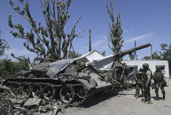 DPR Russia Ukraine Military Operation Azovstal