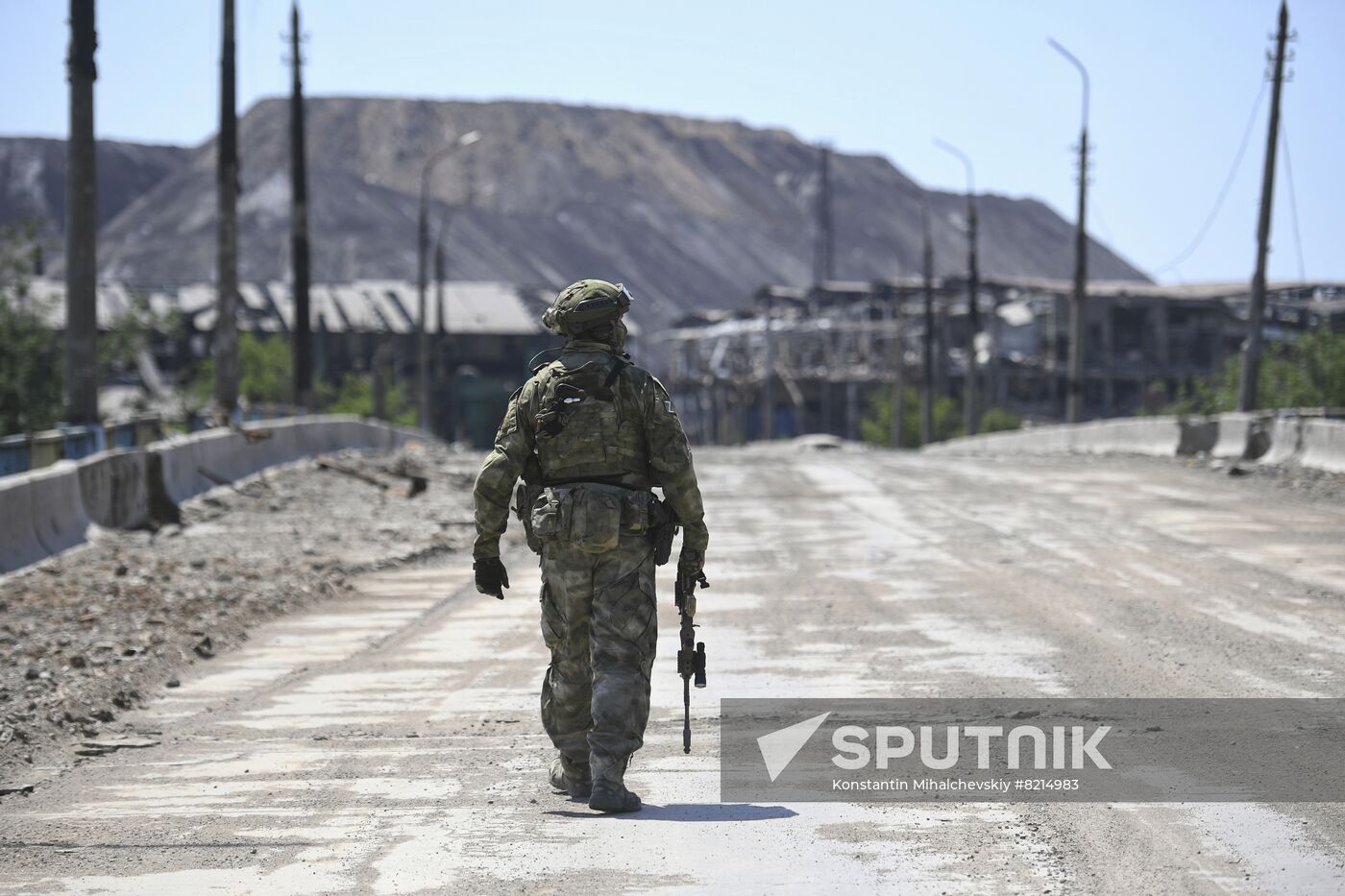 DPR Russia Ukraine Military Operation Azovstal