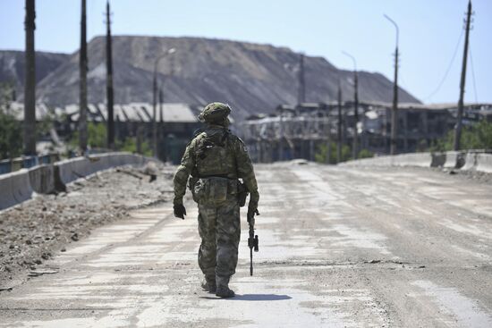 DPR Russia Ukraine Military Operation Azovstal