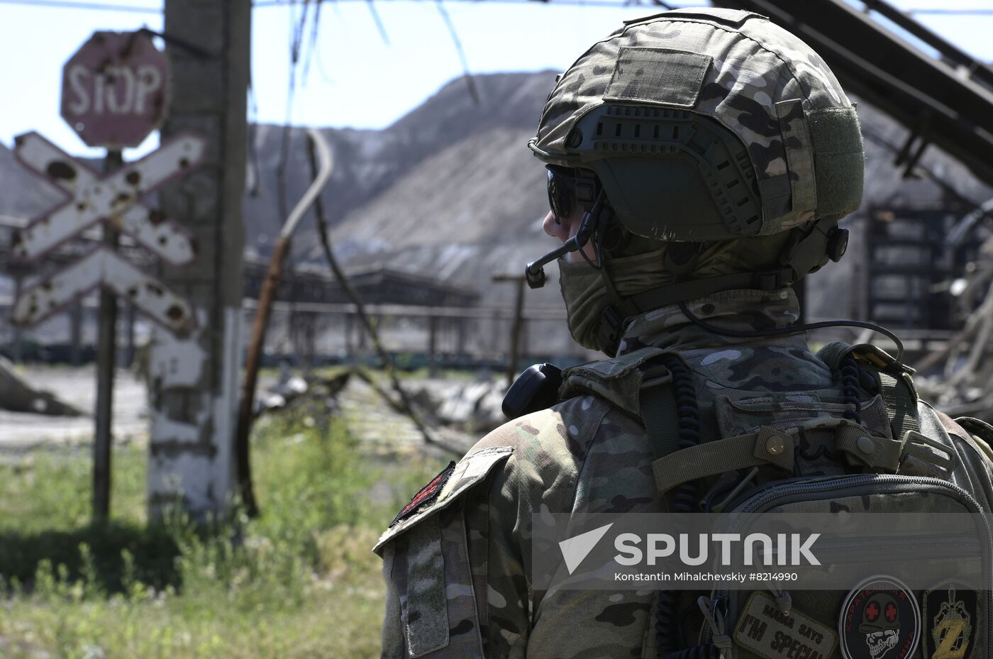 DPR Russia Ukraine Military Operation Azovstal