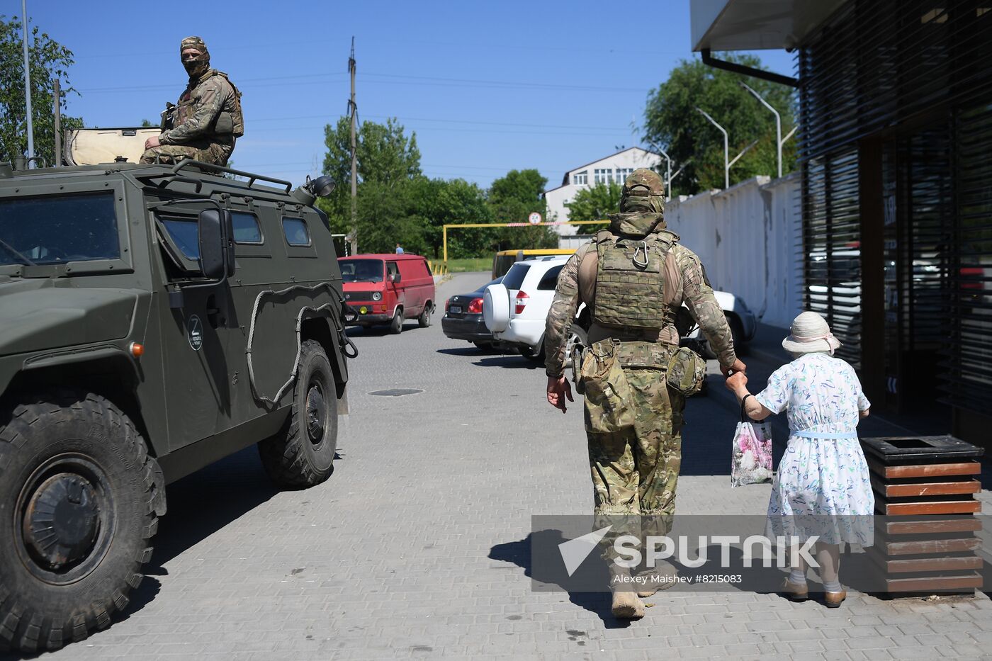 Ukraine Russia Military Operation Daily Life