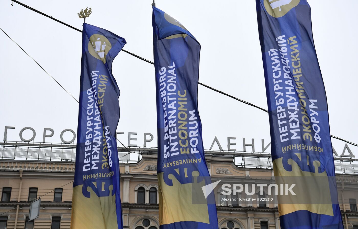 Russia SPIEF Preparations