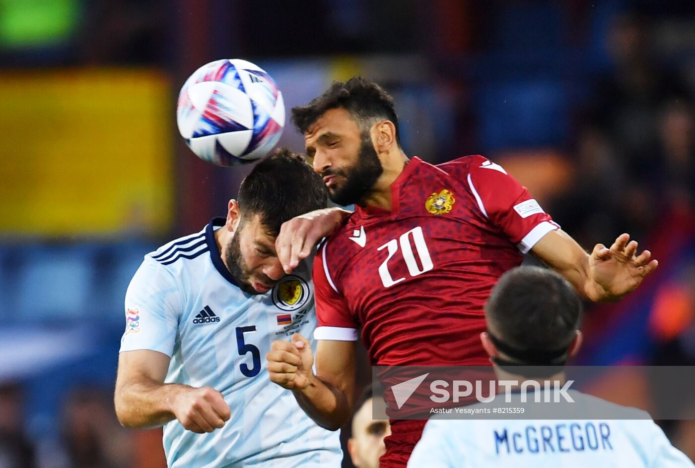 Armenia Soccer Nations League Armenia - Scotland