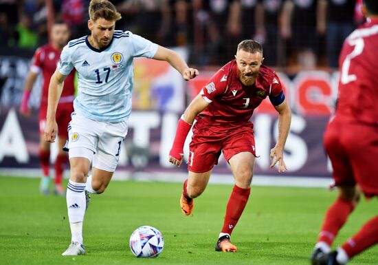 Armenia Soccer Nations League Armenia - Scotland