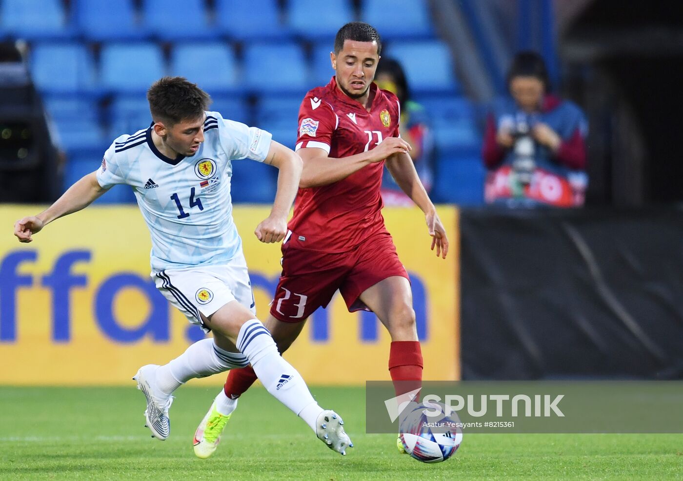 Armenia Soccer Nations League Armenia - Scotland