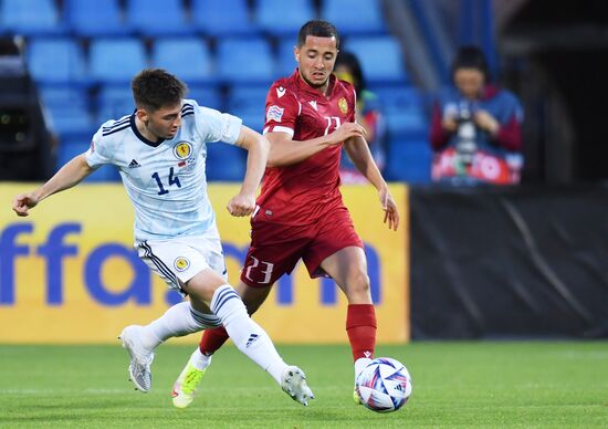 Armenia Soccer Nations League Armenia - Scotland