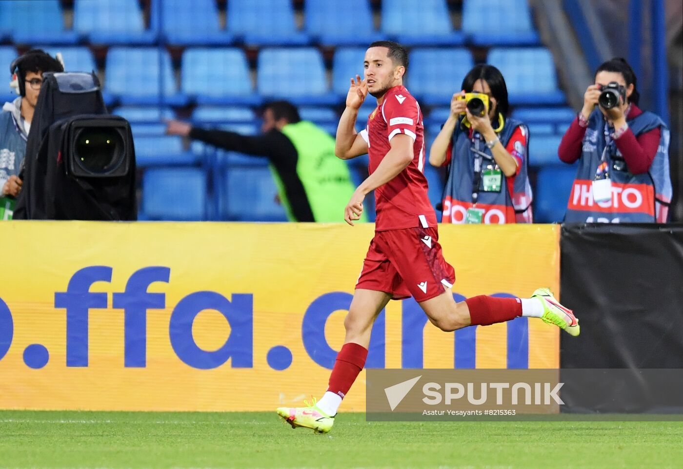 Armenia Soccer Nations League Armenia - Scotland