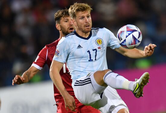 Armenia Soccer Nations League Armenia - Scotland