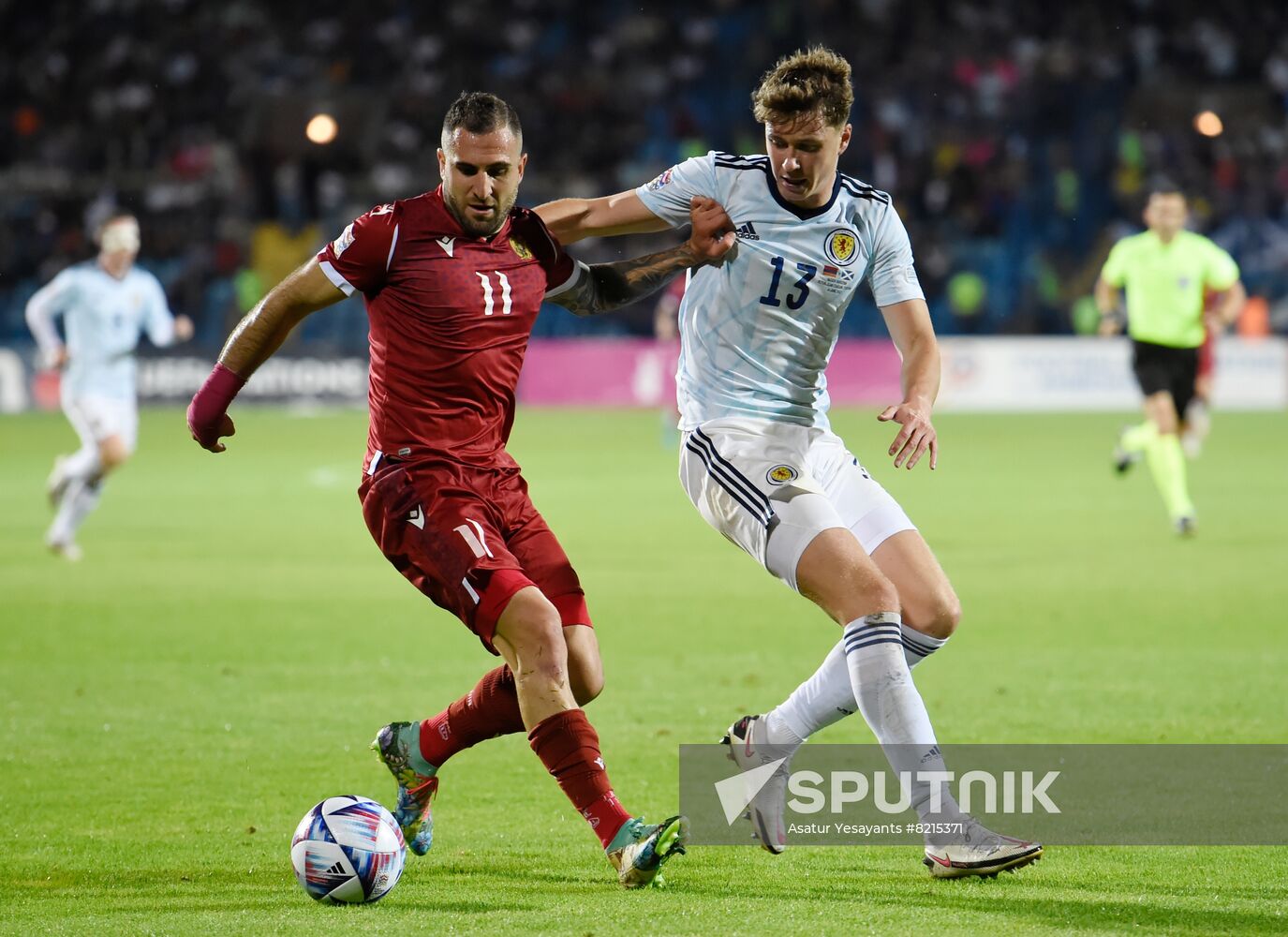 Armenia Soccer Nations League Armenia - Scotland