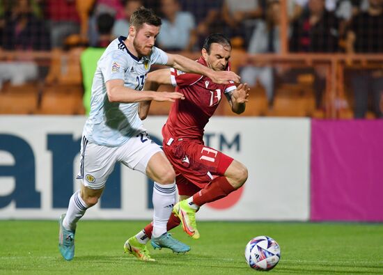 Armenia Soccer Nations League Armenia - Scotland