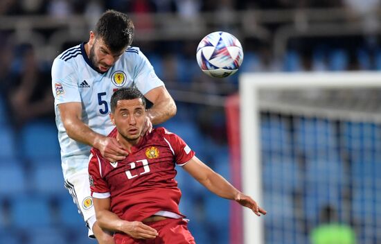 Armenia Soccer Nations League Armenia - Scotland