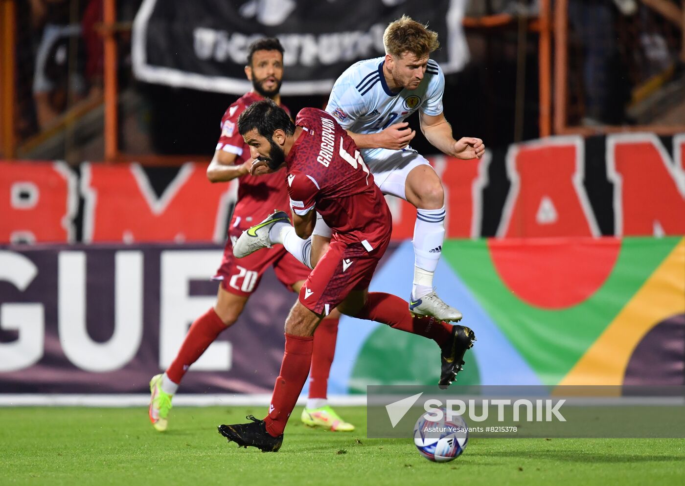 Armenia Soccer Nations League Armenia - Scotland