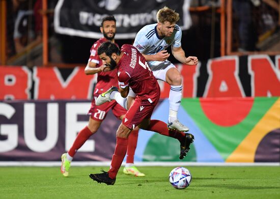 Armenia Soccer Nations League Armenia - Scotland