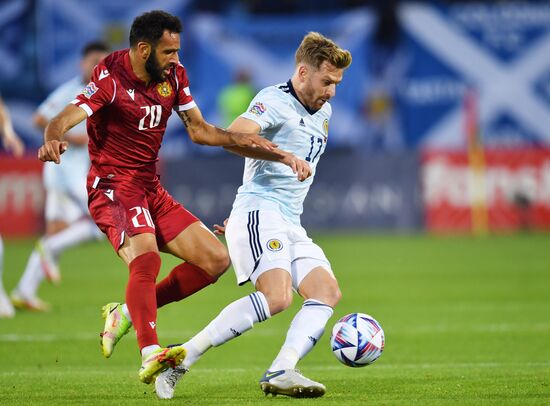 Armenia Soccer Nations League Armenia - Scotland