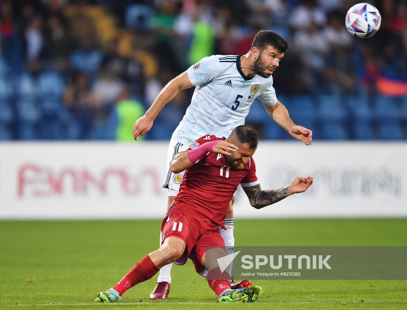Armenia Soccer Nations League Armenia - Scotland