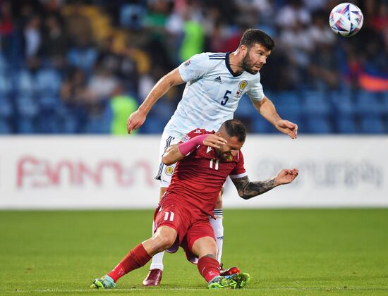 Armenia Soccer Nations League Armenia - Scotland