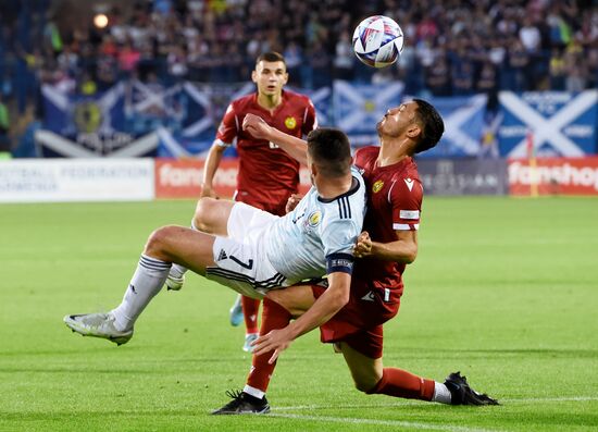 Armenia Soccer Nations League Armenia - Scotland