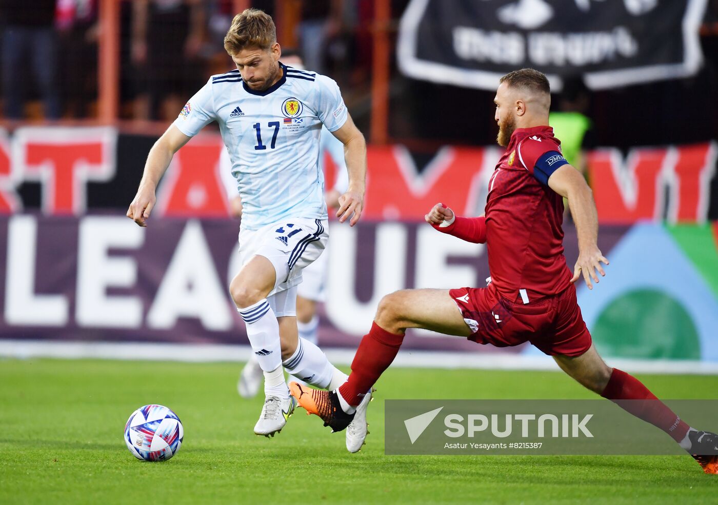 Armenia Soccer Nations League Armenia - Scotland