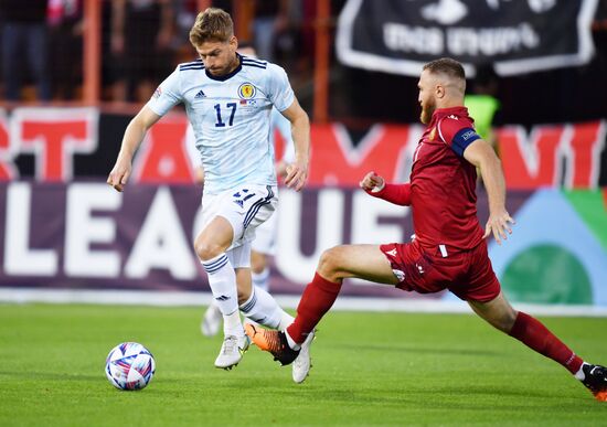 Armenia Soccer Nations League Armenia - Scotland