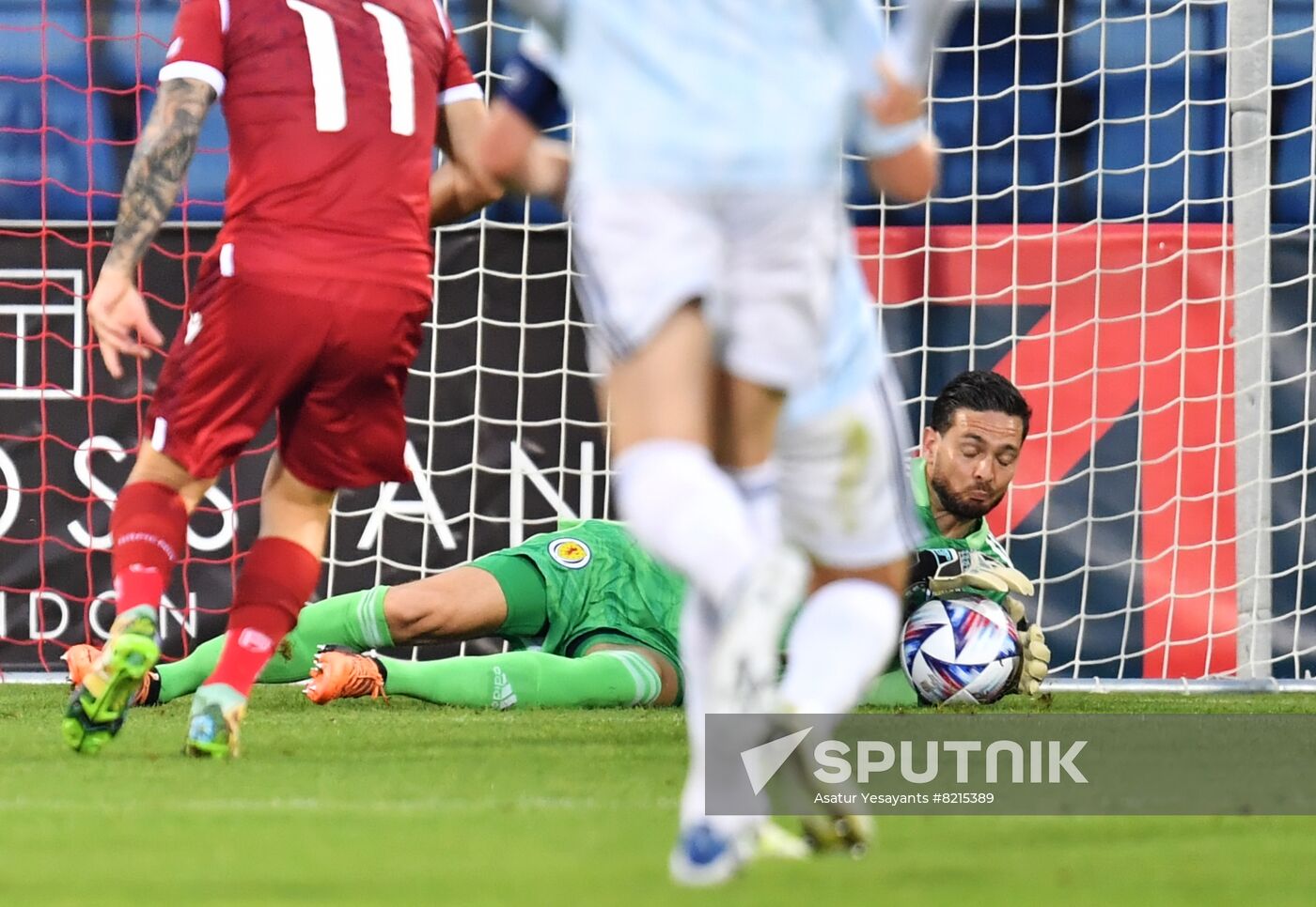 Armenia Soccer Nations League Armenia - Scotland