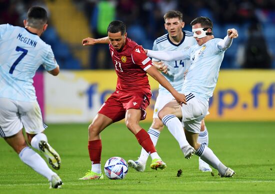 Armenia Soccer Nations League Armenia - Scotland