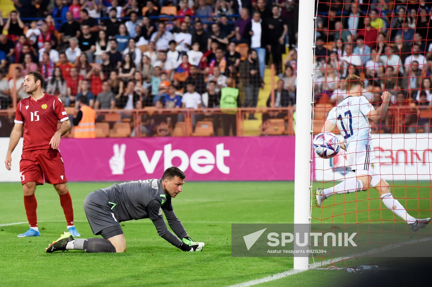 Armenia Soccer Nations League Armenia - Scotland