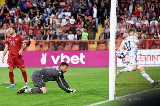 Armenia Soccer Nations League Armenia - Scotland