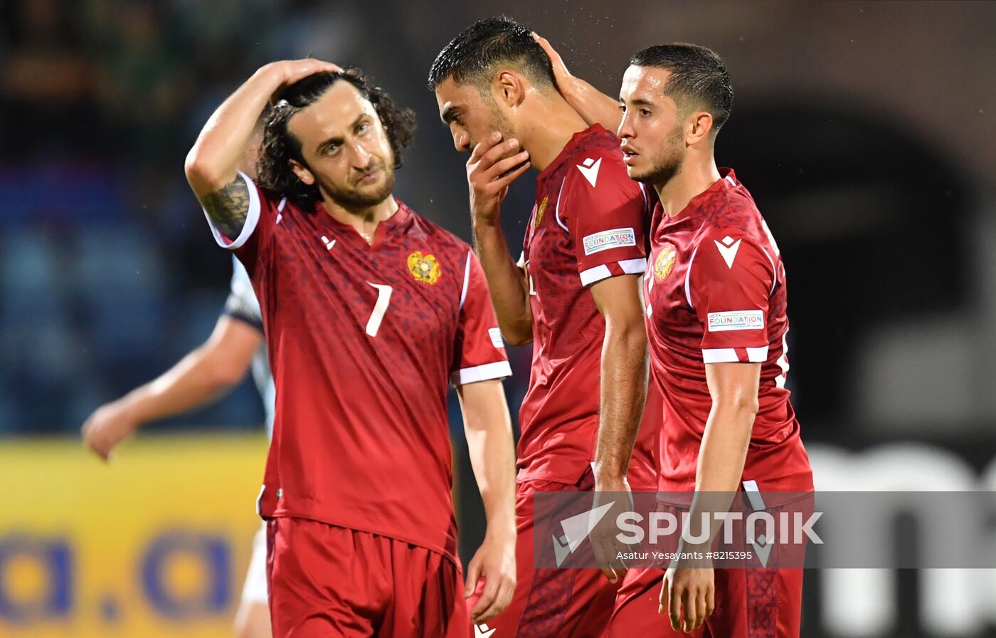 Armenia Soccer Nations League Armenia - Scotland