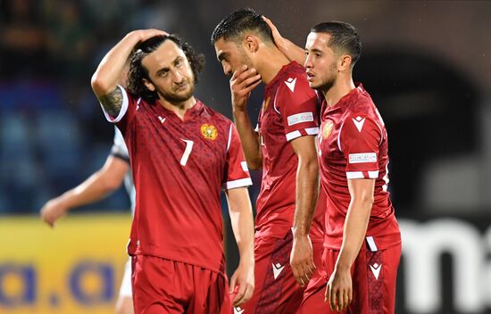 Armenia Soccer Nations League Armenia - Scotland