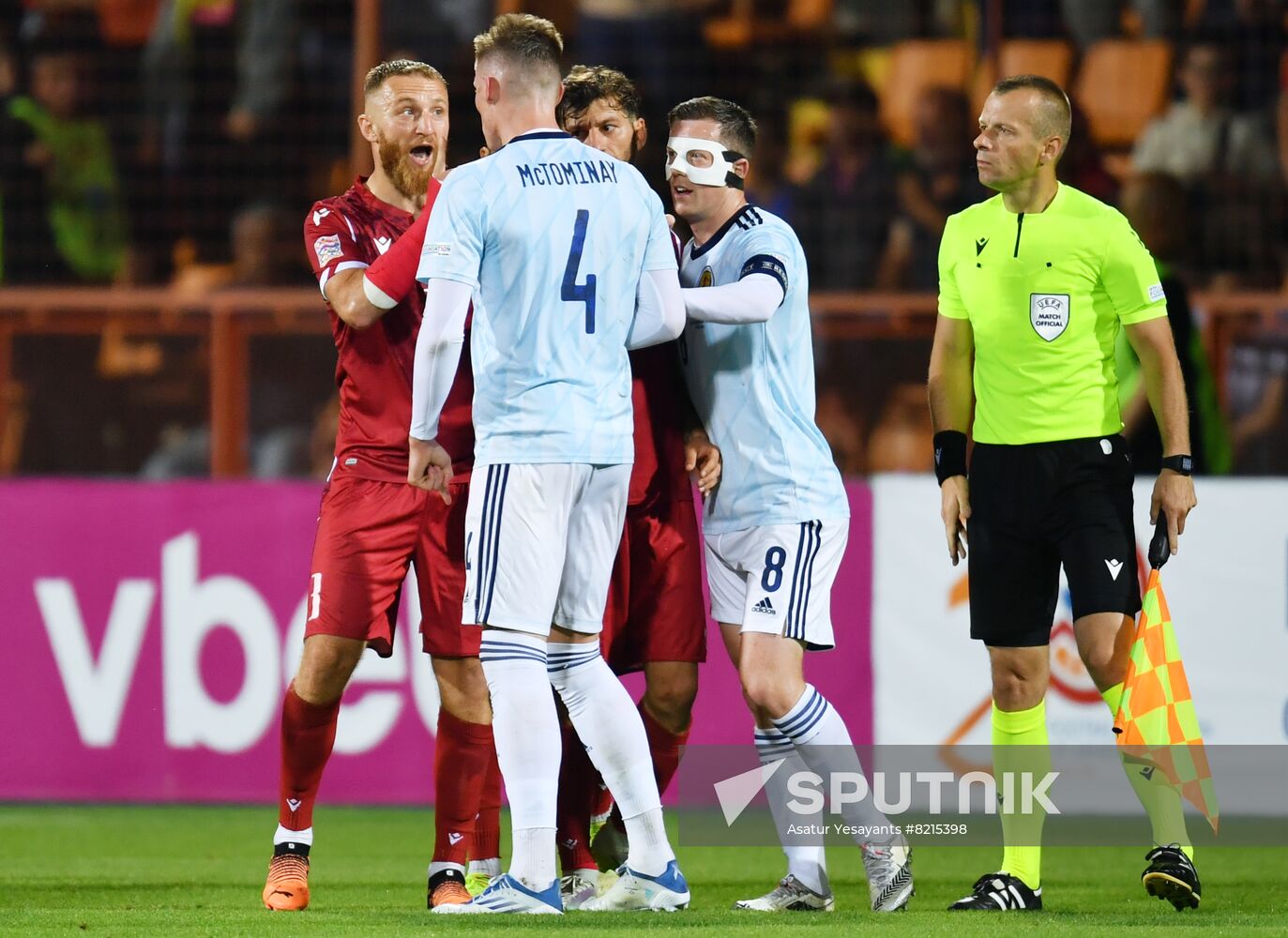 Armenia Soccer Nations League Armenia - Scotland