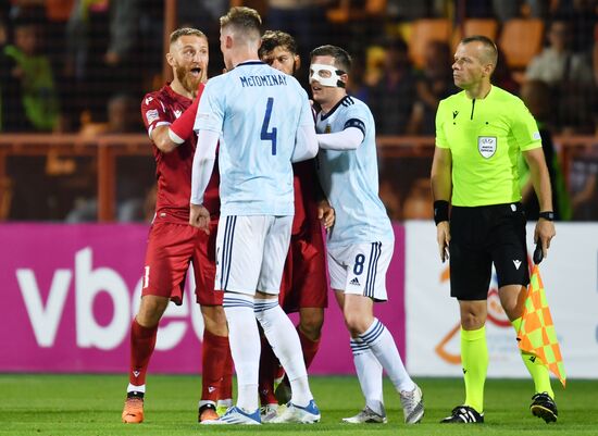 Armenia Soccer Nations League Armenia - Scotland