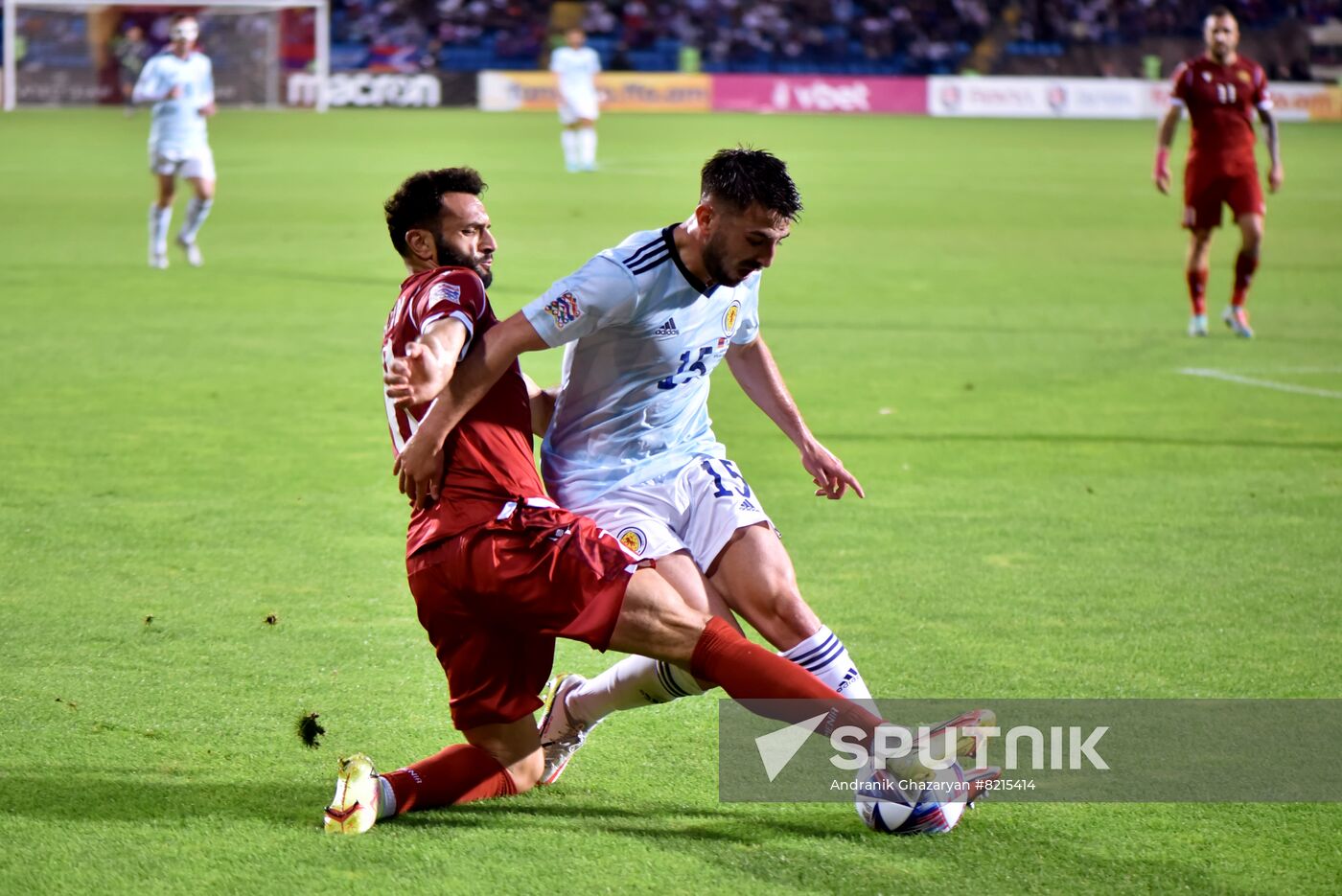 Armenia Soccer Nations League Armenia - Scotland