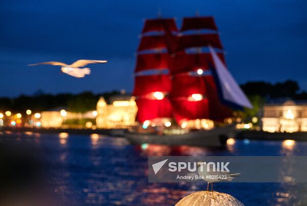 Russia Scarlet Sails Show Rehearsal
