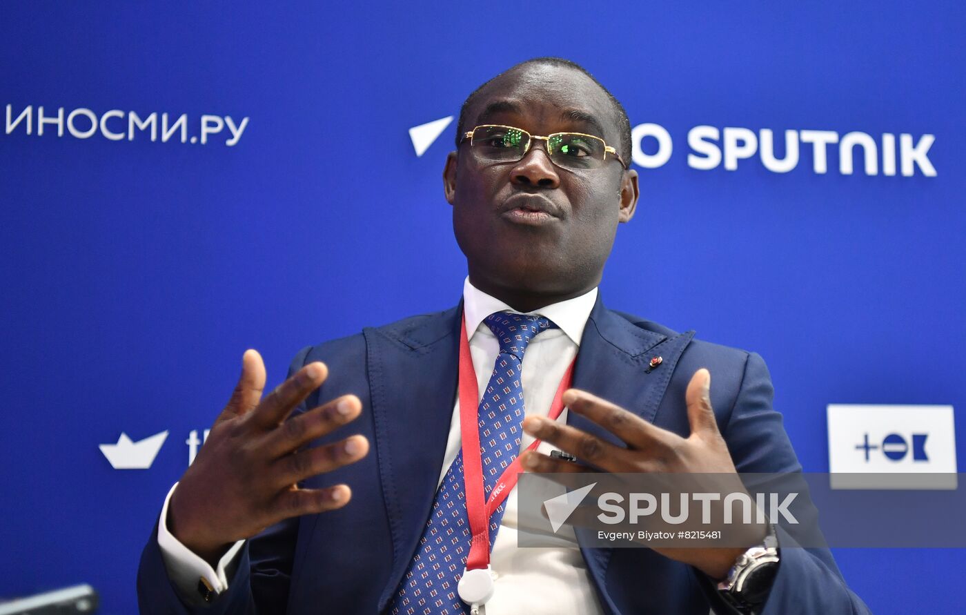 Russia SPIEF Rossiya Segodnya Exhibition Stall