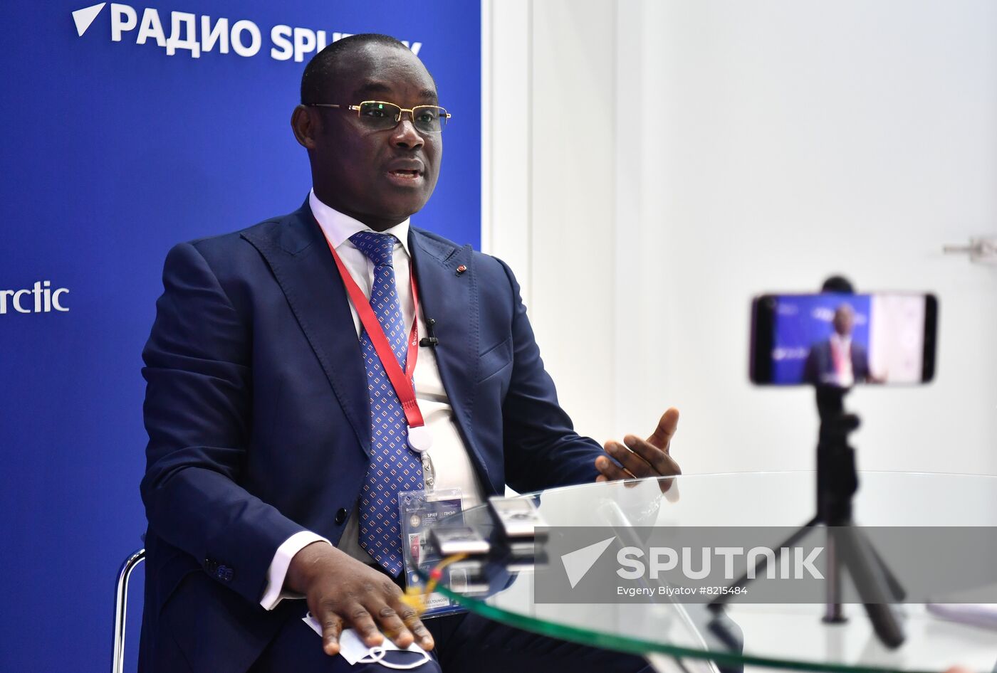 Russia SPIEF Rossiya Segodnya Exhibition Stall