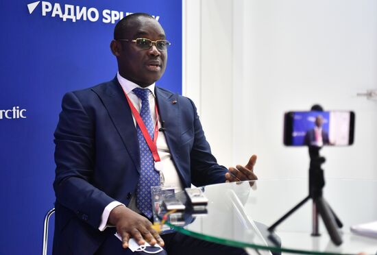 Russia SPIEF Rossiya Segodnya Exhibition Stall