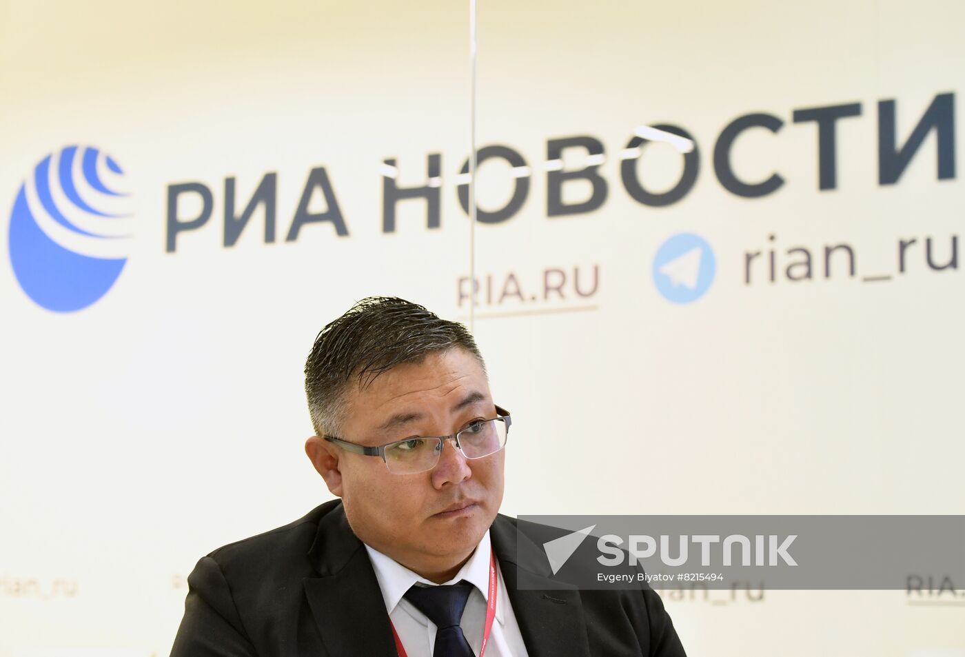 Russia SPIEF Rossiya Segodnya Exhibition Stall