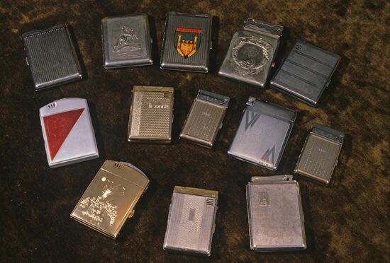 Moscow lighter collector Nahum Lerman