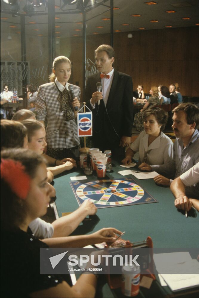 Set of Lucky Chance television show