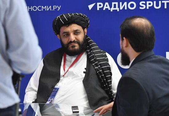 Russia SPIEF Rossiya Segodnya Exhibition Stall