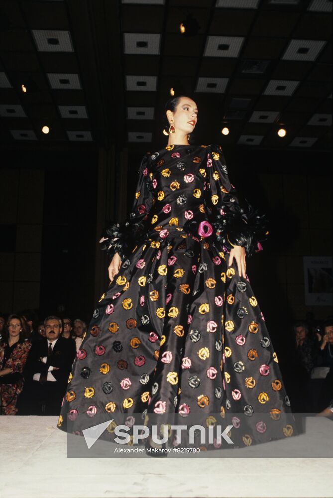 Nina Ricci's fashion show in Moscow