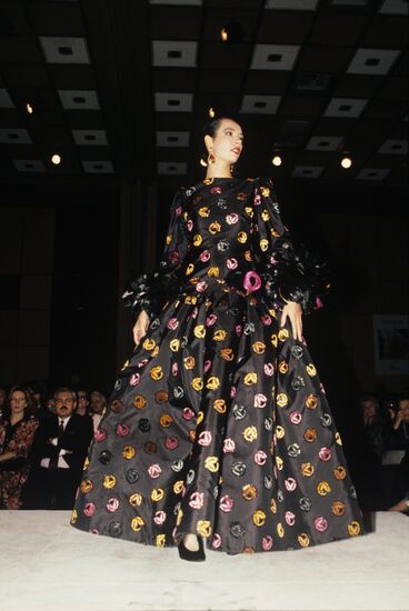 Nina Ricci's fashion show in Moscow