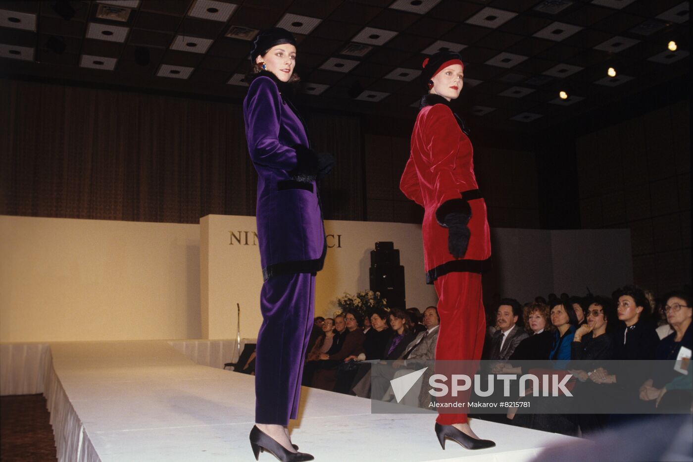 Nina Ricci's fashion show in Moscow